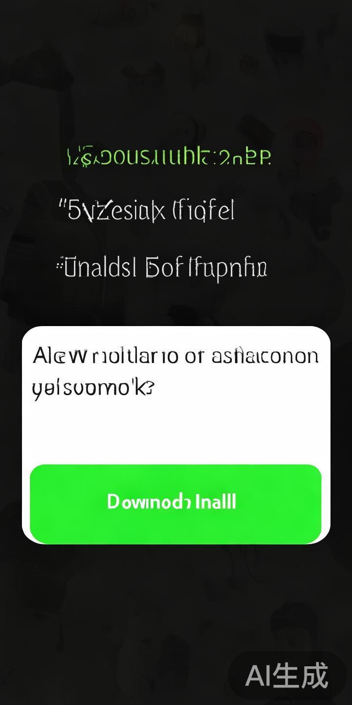 点击“下载安装”按钮，系统会自动下载并安装应用。在